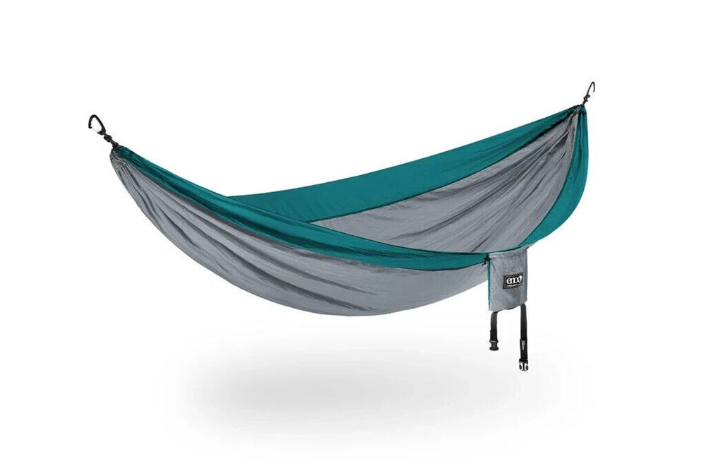 ENO Eagles Nest Outfitters SingleNest Lightweight Hammock Gray Seafoam NEW